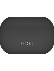 Ultratenké silikonové pouzdro FIXED Silky pro Apple Airpods Pro, černé