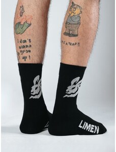 Limen Clothing Sportovní ponožky black