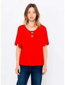 Červené tričko CAMAIEU - Dámské