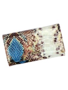 Dámská kožená peněženka Patrizia VL-114 RFID modrá