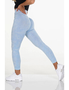 Gymclothes Dámské legíny Wild Camo Light Blue