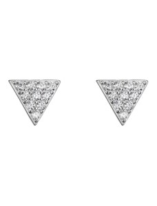 Šperky pro tebe Stříbrné náušnice Trojúhelník
