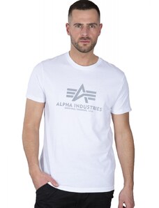 Alpha Industries Basic T Reflective Print (white) XL
