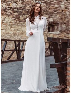 Ever Pretty bílé svatební šaty 0459