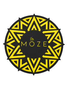 Silikonová podložka pod vodní dýmku - Moze, Hookah Coaster Yellow