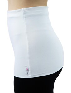 VFstyle Fleecový ledvinový pás Premium, bílý Velikost: XS