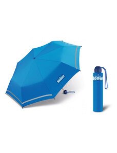 Scout ROYAL BLUE dětský skládací deštník s reflexním proužkem