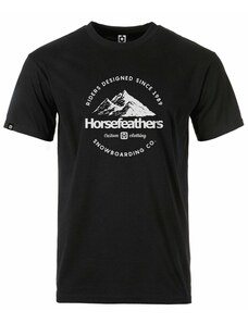 Tričko Horsefeathers Hilly black