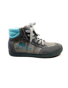 D.D. step chlapecké dětské celokožení boty grey