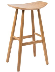 FormWood Dubová barová židle Henry 78 cm