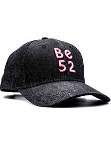 Kšiltovka BE52 Jeans Cap Black/Pink
