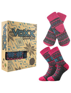 TRONDELAG SET froté extra hřejivé ponožky se stříbrem VoXX