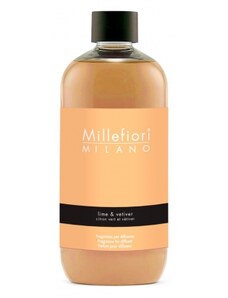 Millefiori Milano Natural náplň do aroma difuzéru Lime & Vetiver, 250 ml