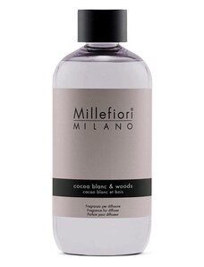 Millefiori Milano Natural náplň do aroma difuzéru Cocoa Blanc & Woods, 250 ml