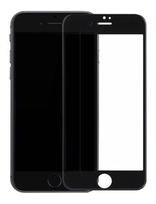 Fixed Full-Cover tvrzené sklo pro iPhone SE / 8 / 7, černé
