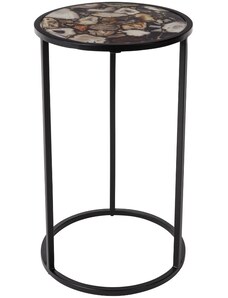 Achátový odkládací stolek DUTCHBONE Agate 30,5 cm