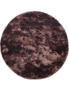 Hoorns Kávově hnědý koberec Candy 200 cm