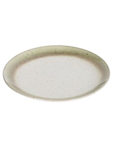 Béžový keramický dezertní talíř Kave Home Elida 20,5 cm