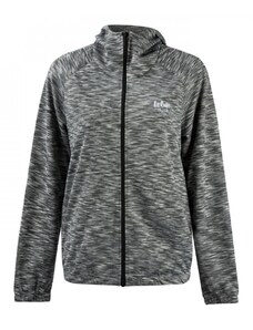 Lee Cooper Track Hoody Ladies Black Marl