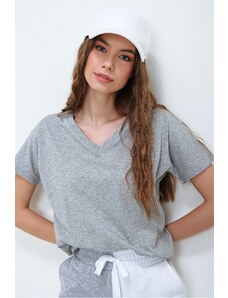 Dámské tričko Trend Alaçatı Stili