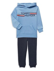 Tommy Hilfiger dětská tepláková souprava Adam modrá 80