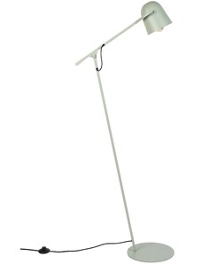 Šalvějově zelená kovová stojací lampa ZUIVER LAU 131 cm