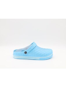 SAMLUX Dámské clogsy 9938 light blue