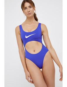 Fialové dámské plavky Nike - GLAMI.cz