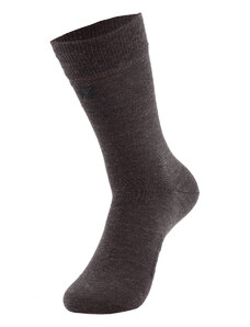 Walkee ponožky z merino vlny - Hnědé Barva: Hnědá, Velikost: 39-42