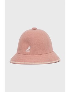 Vlněný klobouk Kangol růžová barva, vlněný, K3181ST.DR669-DR669
