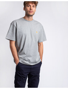 Carhartt WIP S/S Chase T-Shirt Grey Heather/Gold