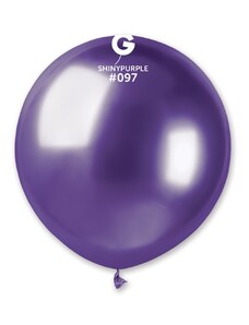 Gemar Chrómový balón - fialový 48 cm 25 ks