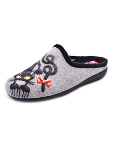 AZA Dámské domácí pantofle GEMA 5009-021 vzor CAT