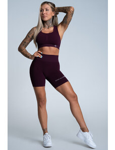 Gym Glamour Kraťásky Bikery Push Up Grape