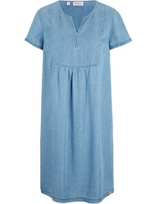 bonprix Džínové šaty z TENCEL Lyocellu Modrá