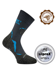 Ponožky Voxx Dualix tm.šedá