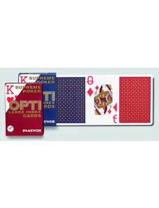 PIATNIK Opti Poker - Large Index Cards (karty)