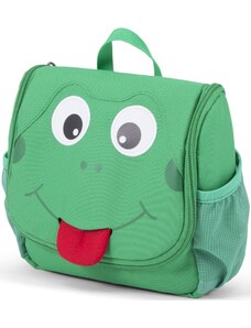 Affenzahn Washbag Finn Frog green