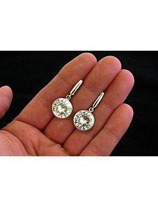 A-diamond.eu jewels Náušnice stříbrné briliant 980