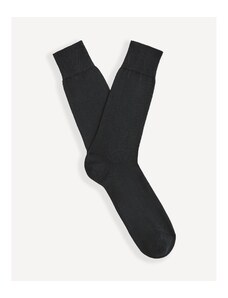 Celio Ponožky Sicosse fil d'Ecosse Černá 39-40