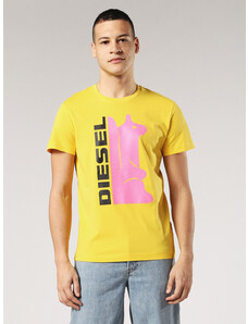 Diesel pánské žluté tričko DIEGO