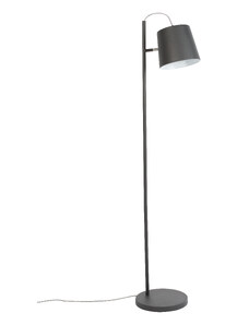 Černá stojací lampa ZUIVER BUCKLE 150 cm
