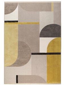 Žluto šedý koberec ZUIVER HILTON 160 x 230 cm