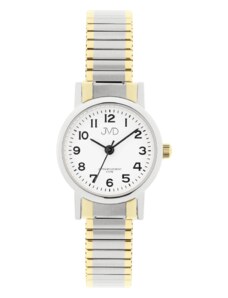 JVD Dámské elegantní zlacené náramkové hodinky JVD steel J4010.8