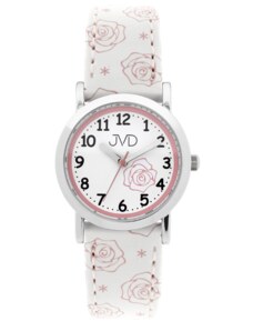 JVD Dětské dívčí bílé náramkové hodinky JVD J7205.1