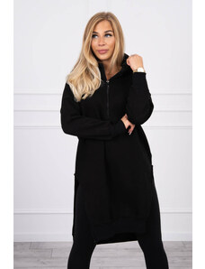 Fashionweek Zateplená dlouha mikina s kapucí MAXI K9301
