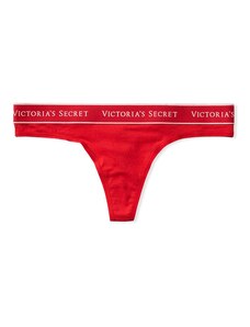 Victoria's Secret & PINK Victoria's Secret červená bavlněná tanga