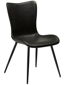 ​​​​​Dan-Form Černá koženková jídelní židle DAN-FORM Medusa