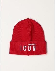 DSQUARED2 ICON BEANIE RED