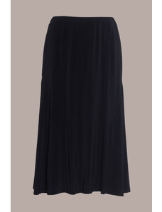 Černá viskózová sukně Piero Moretti